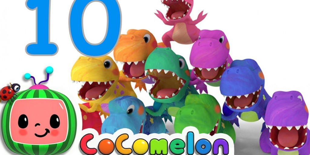 Cocomelon - Dinosaurs T-Rex Number Song